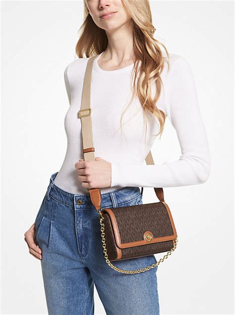 michael kors rucksack freya|Freya Small Convertible Logo Crossbody Bag .